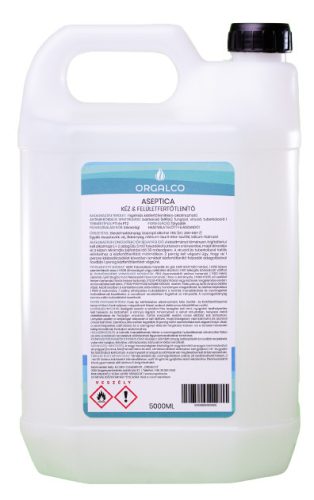 Orgalco Aseptica kéz- és felületfertőtlenítő 5 liter