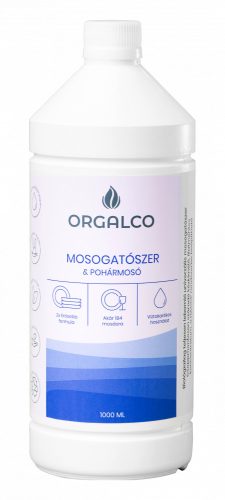 Orgalco Mosogatószer és Pohármosó 1 liter