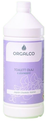 Orgalco Toalett olaj és légfrissítő Japán lilaakác illatú 1 liter 
